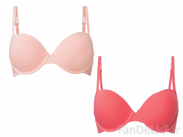 Soutiens-gorge à armatures femme , le prix 7.99 € 
- 90B, 95B, 100B ou 100C ...