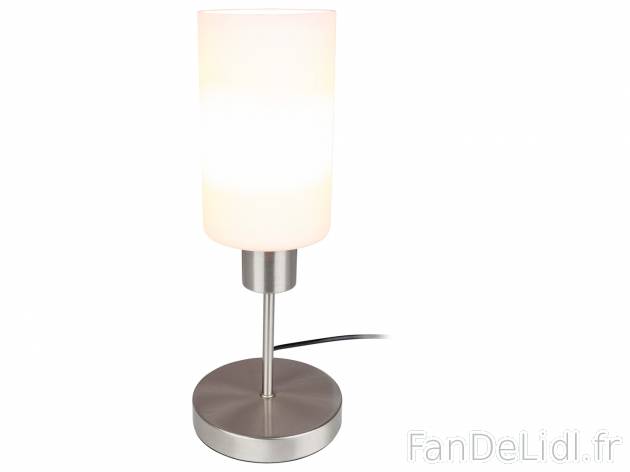 Lampe de bureau avec variateur tactile chez , le prix 8.99 € 
- Fonction Touch ...
