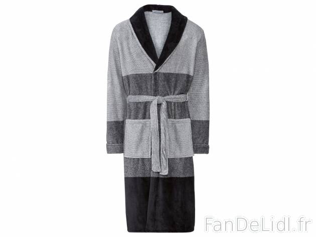 Peignoir , le prix 7.39 € 
- Taille H : Du M au XXL selon modèle
- Taille F ...