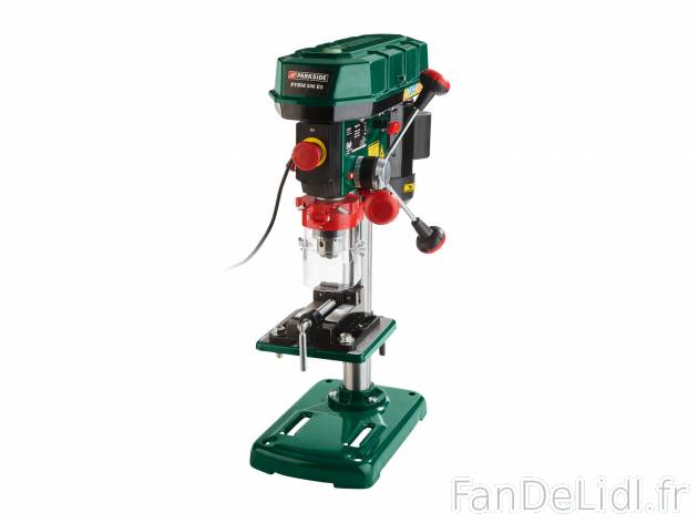 Perceuse d’établ Parkside PTBM 500 E5 , le prix 59.99 € 
- Pour des perçages ...