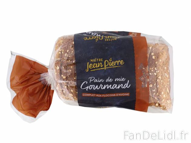 Pain de mie complet gourmet , le prix 1.29 €