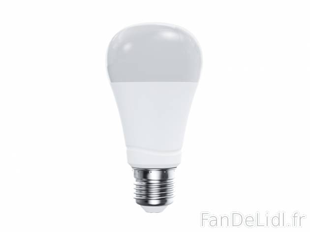 Ampoule LED connectée RGB Silvercrest,Zigbee Smart Home, le prix 9.99 € 
- E27, ...