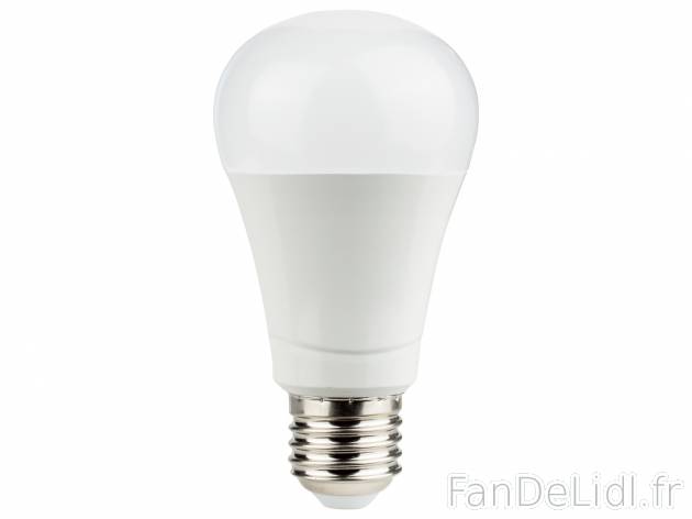 Ampoule LED connectée , le prix 7.99 € 
- E27, 9 W, 806 lm
- Commande vocale
- ...