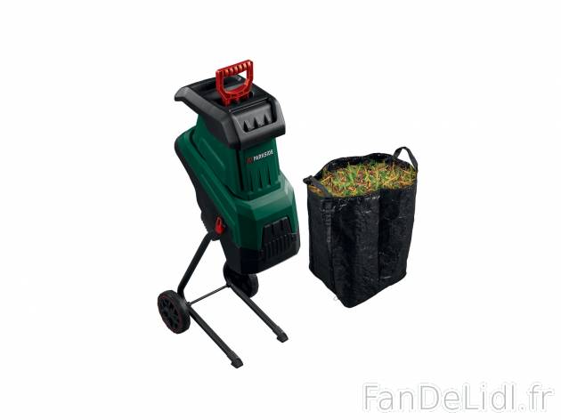 Broyeur de végétaux Parkside, le prix 79.99 € 
- Pour broyer des déchets végétaux, ...