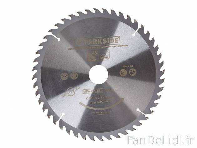 Lame de scie circulaire , le prix 3.99 € 
- Au choix : 48 dents, pour le bois ...