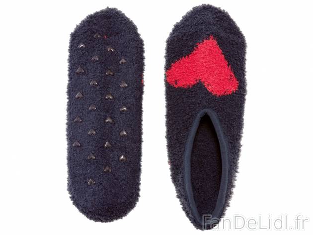 Chaussettes , le prix 2.99 € 
- Lot de 2
- Du 35-38 au 39-42 selon modèle.
- ...