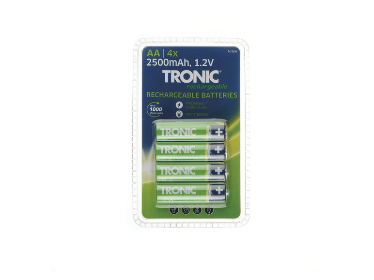 TRONIC® Piles rechargeables, AA/AAA, Tronic , prezzo 4.99 EUR