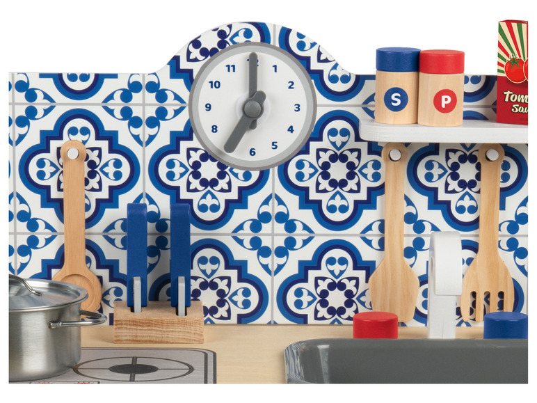 Playtive Cuisine en bois au design rétro Playtive, prezzo 39.99 EUR