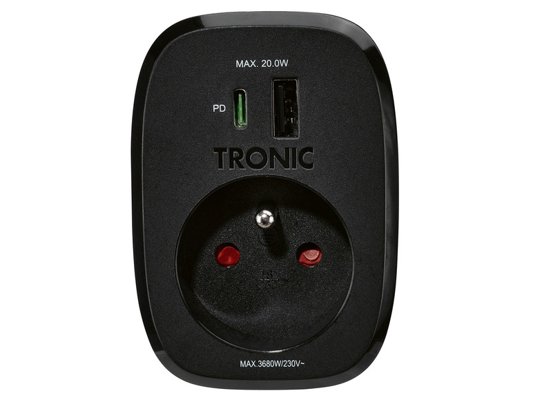 TRONIC® Adaptateur de prise Acheter Tronic , prezzo 11.99 EUR