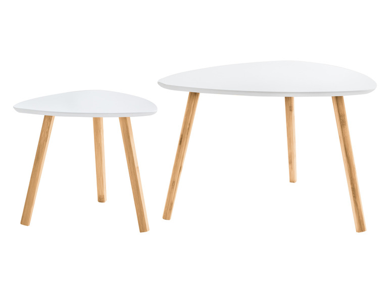 LIVARNO home Tables gigognes, 2 pièces Livarno home, prezzo 29.99 EUR