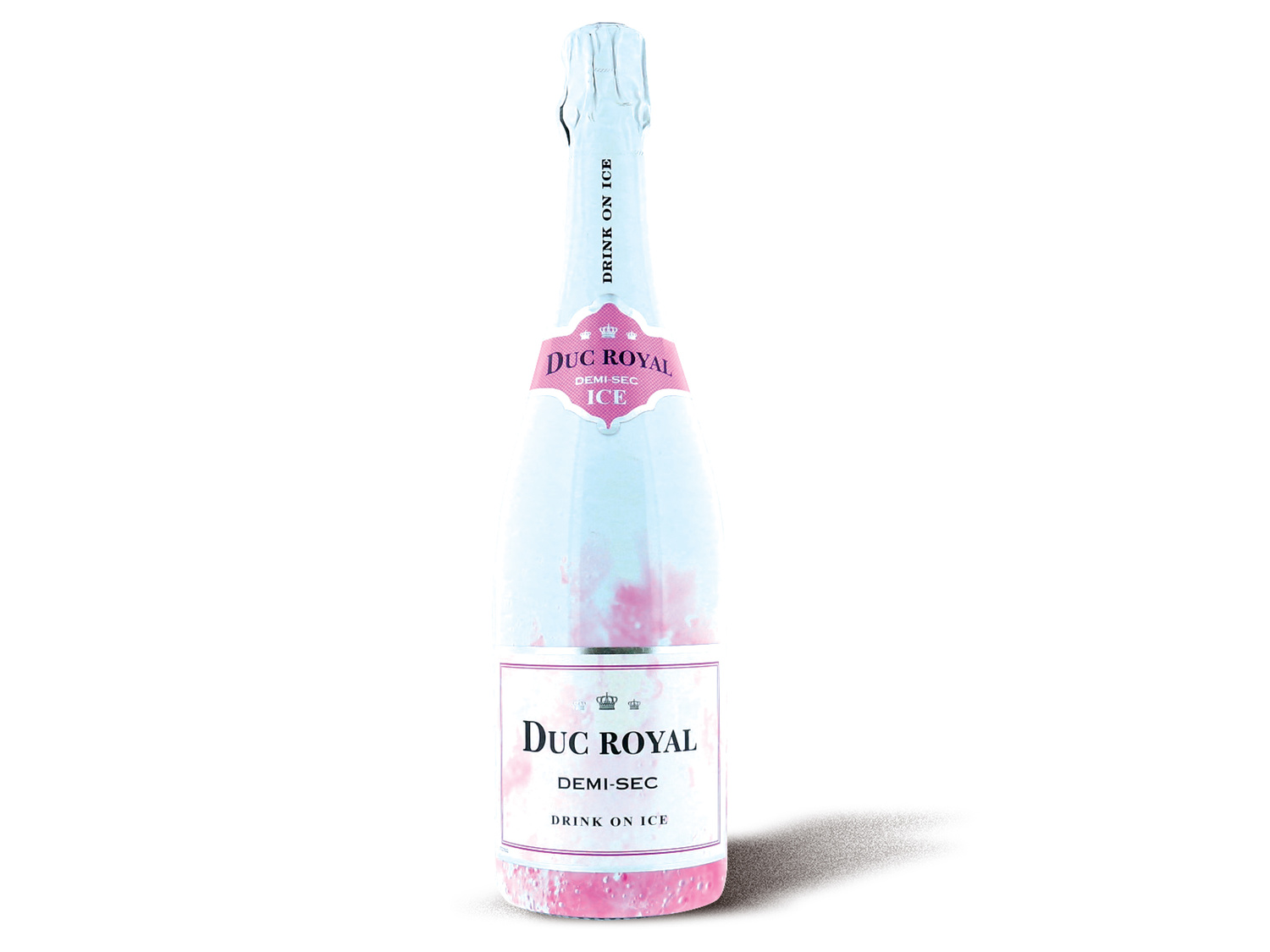 Duc royal vin mousseux1 , le prix 3.89 €
- Au choix : demi-sec ice blanc ...