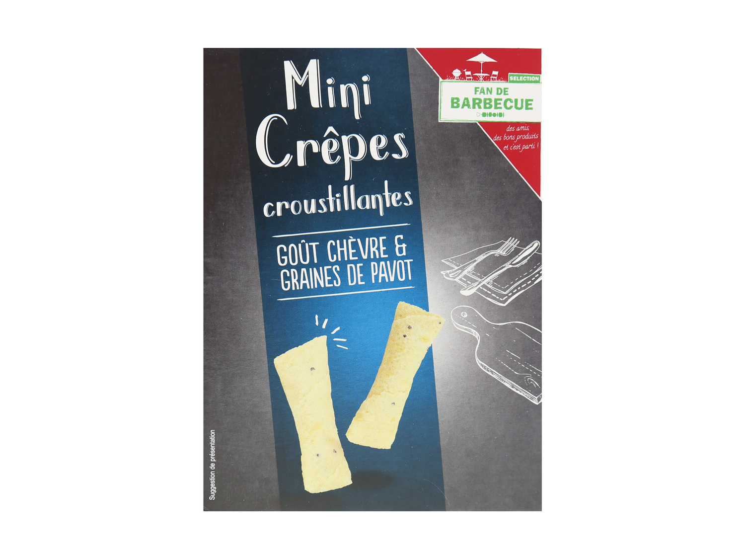 Crêpes feuilletées1 , le prix 1.39 €
- Au choix : goût tomate ...