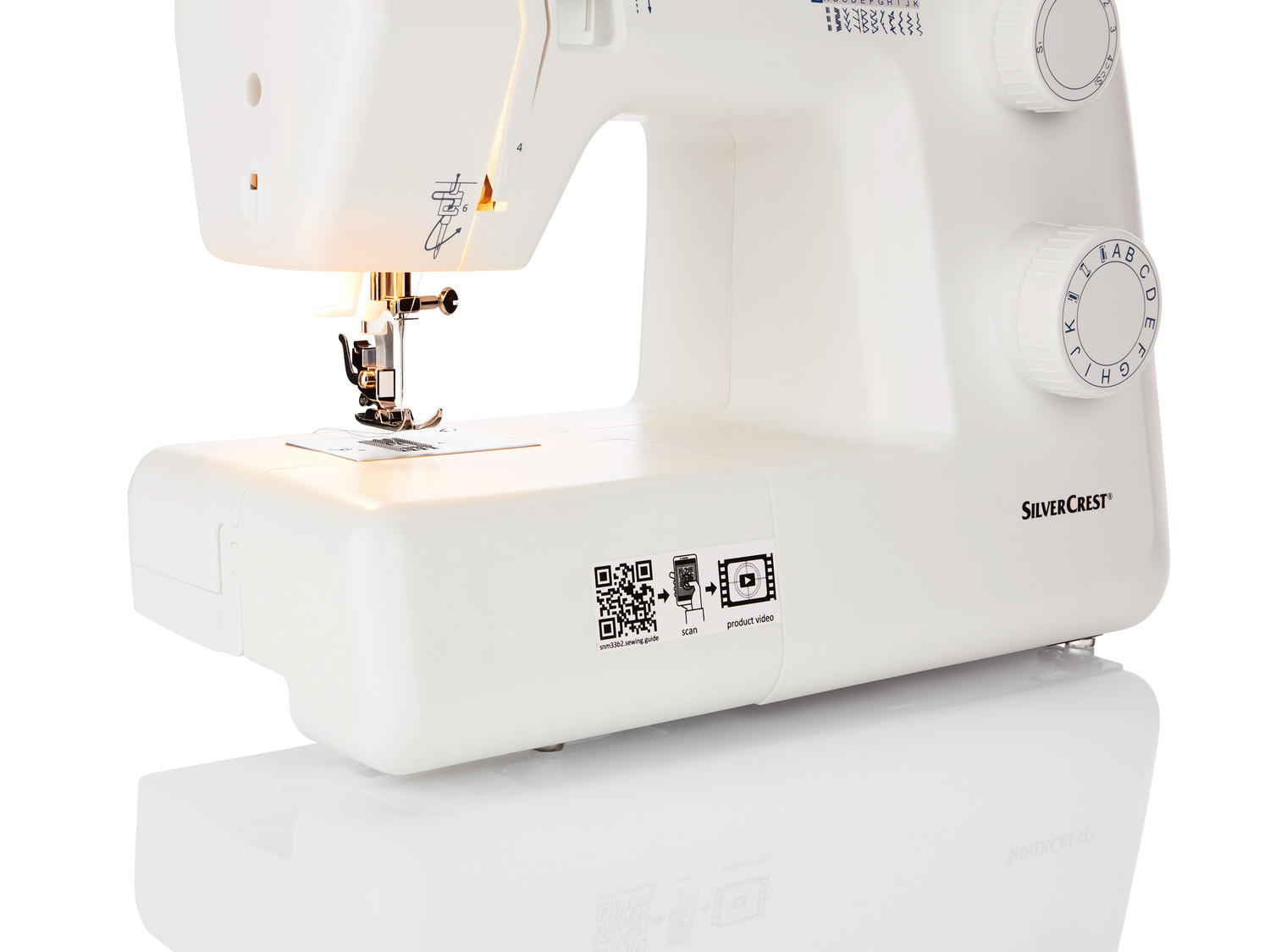 Machine à coudre , le prix 74.99 €
- Pied-de-biche échangeable par simple ...