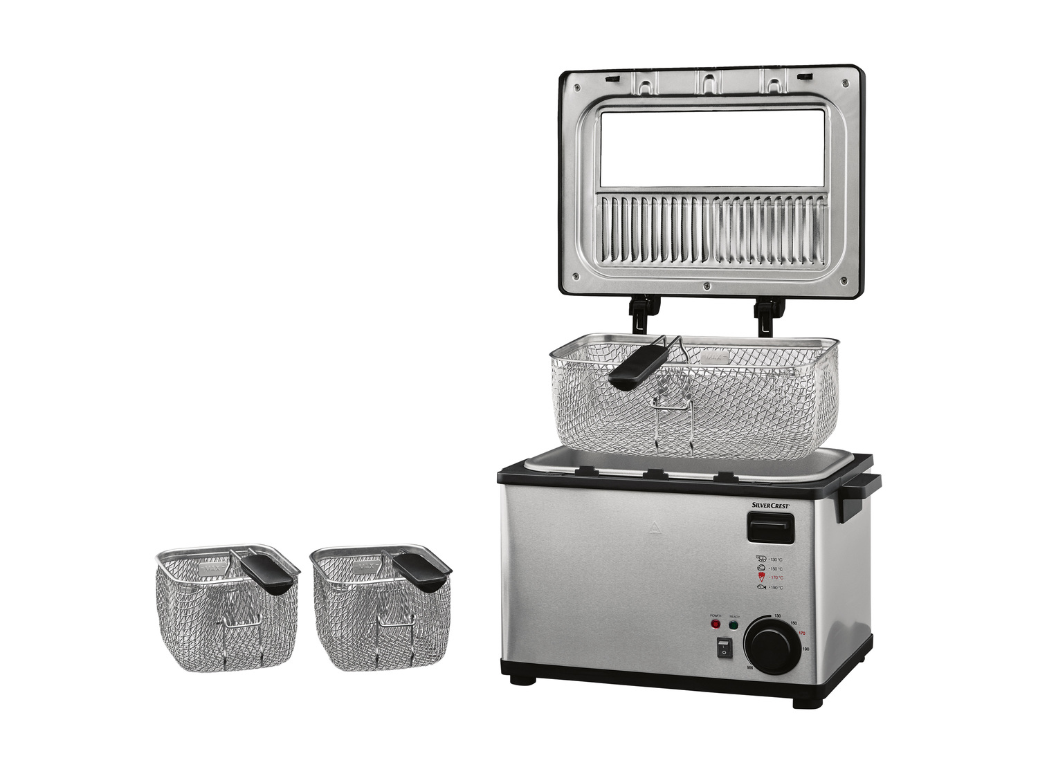 Friteuse en acier inoxydable , le prix 34.99 €
- Max. 2 000 W
- Température ...