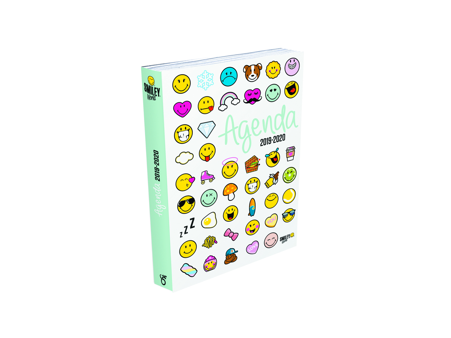 Agenda Smiley , le prix 1.99 €
