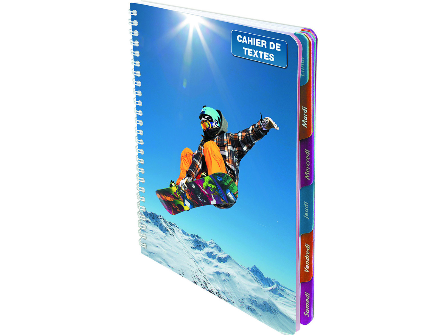 Cahier de texte , le prix 0.99 €
- 3 modèles au choix