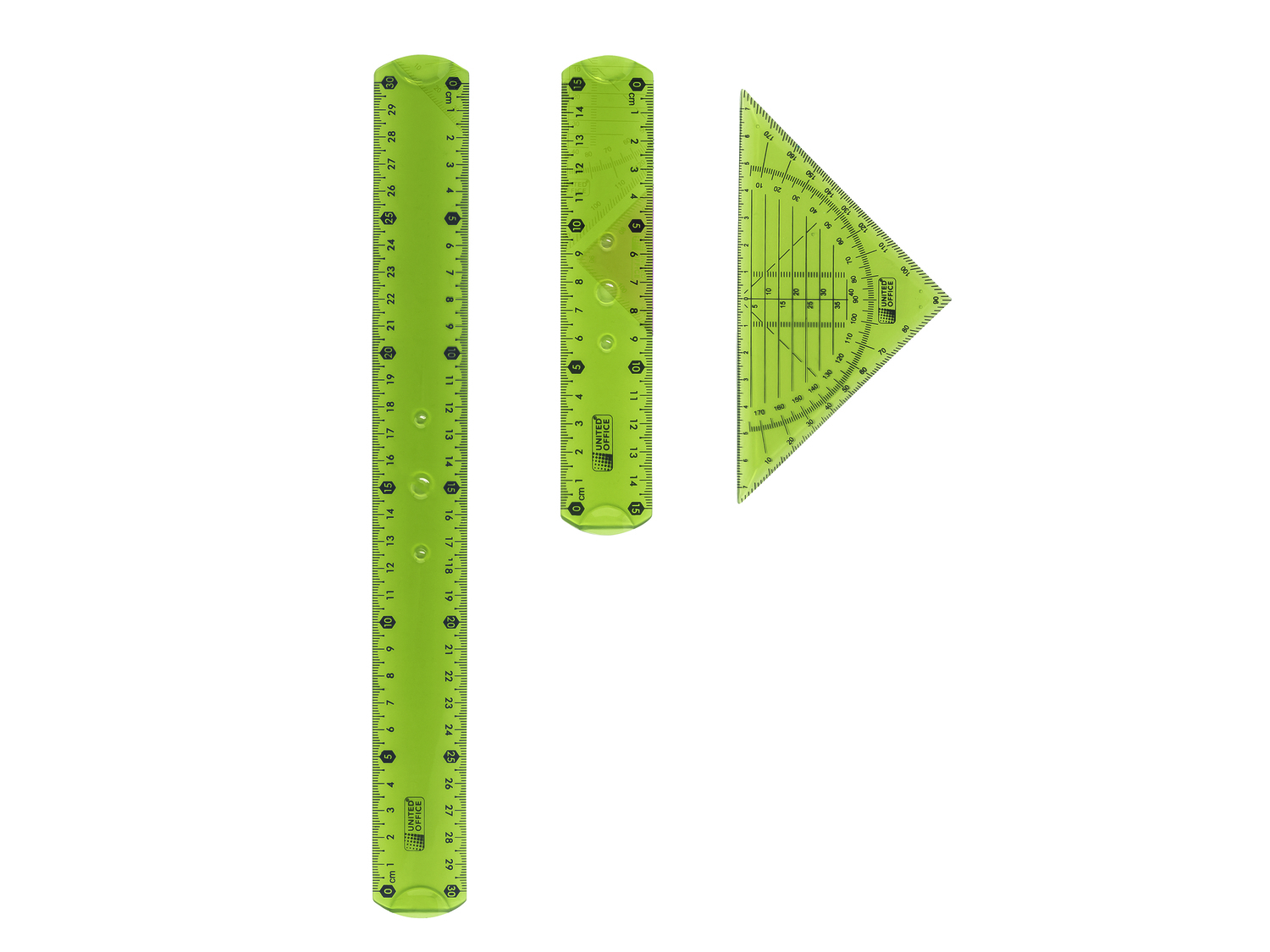 Set de géométrie , le prix 0.99 €
- Set de 3
- 4 coloris au choix