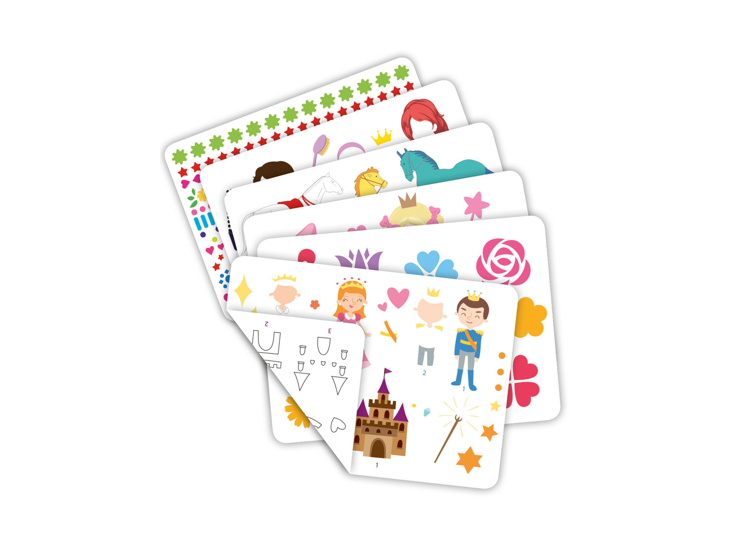 Set de pochoirs à dessin , le prix 2.99 €
- 6 pochoirs avec de nombreux motifs ...