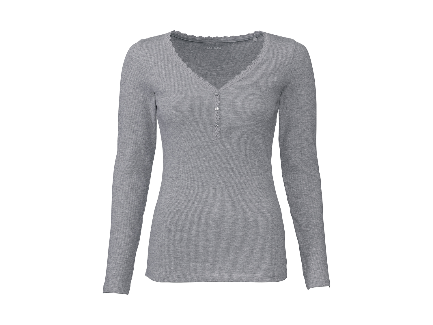 T-shirts côtelés à manches longues , le prix 4.99 €
- Ex. 85 % coton, 10 ...