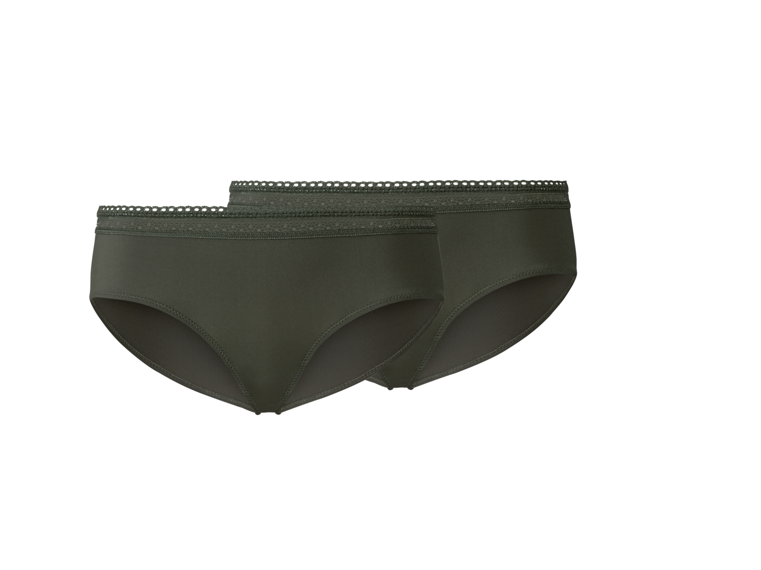 Hipsters femme , le prix 5.99 €
- Ex. maille 82 % polyamide et 18 % élasthanne ...