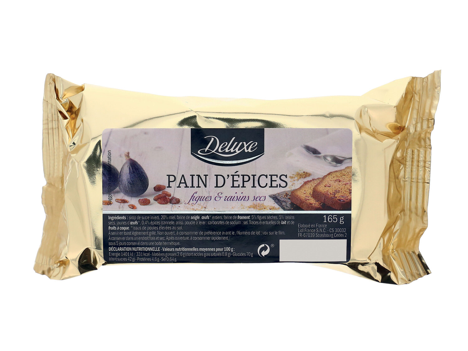 Pain dépices en vente , le prix 1.89 €
- Au choix : figues et noix ou figues ...