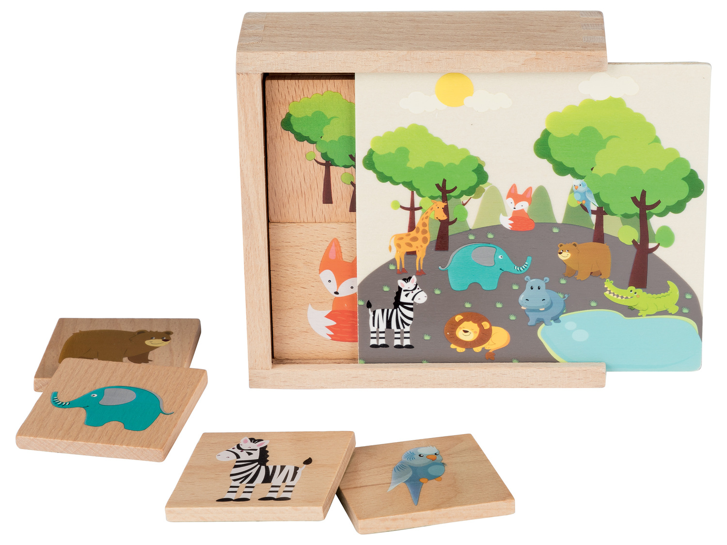 Jeu en bois , le prix 4.99 €
- Au choix : jeu de pêche à ...