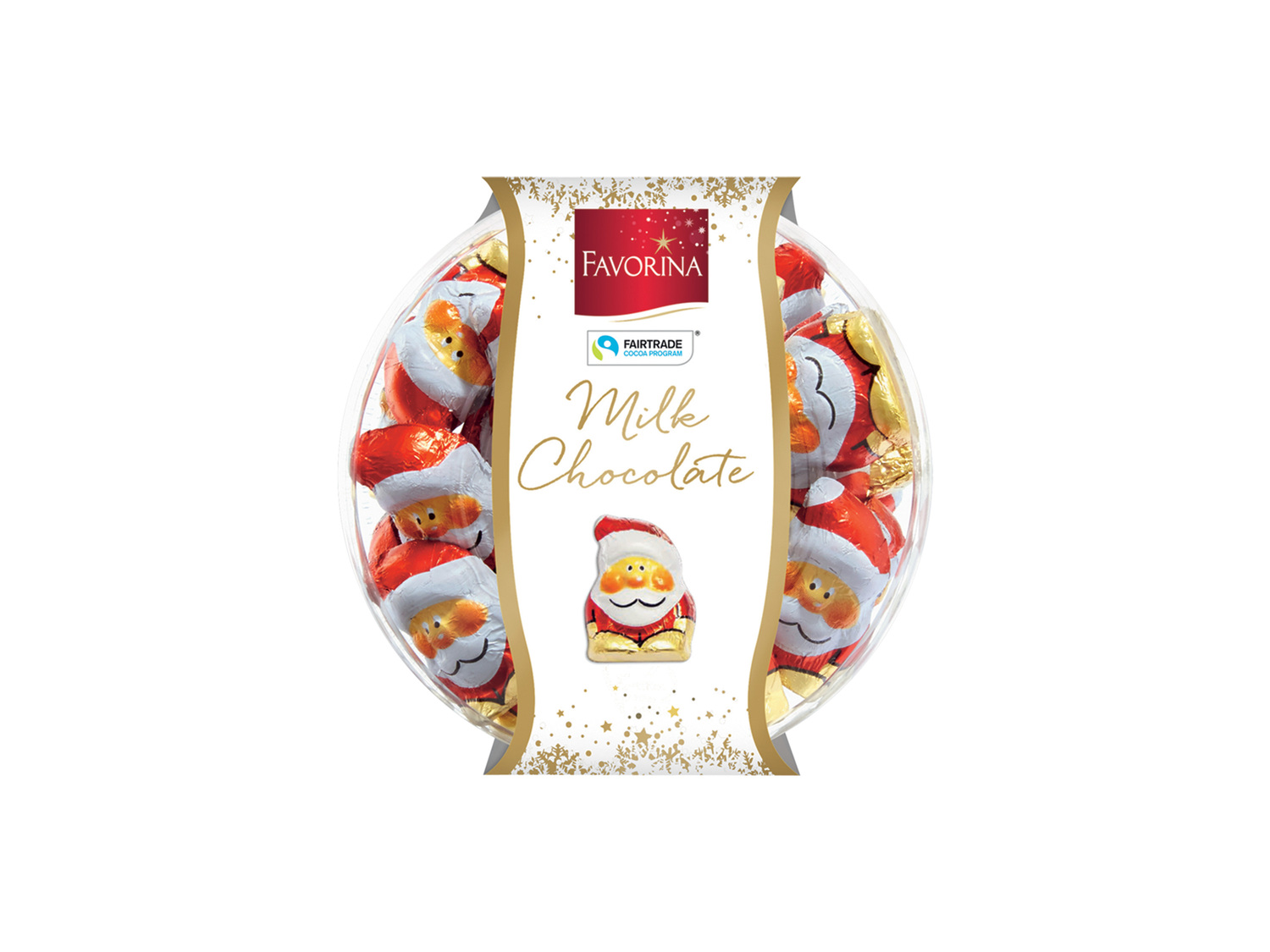 Mini figurines de Noël en chocolat , le prix 1.79 €
- Au choix : ours, Père ...