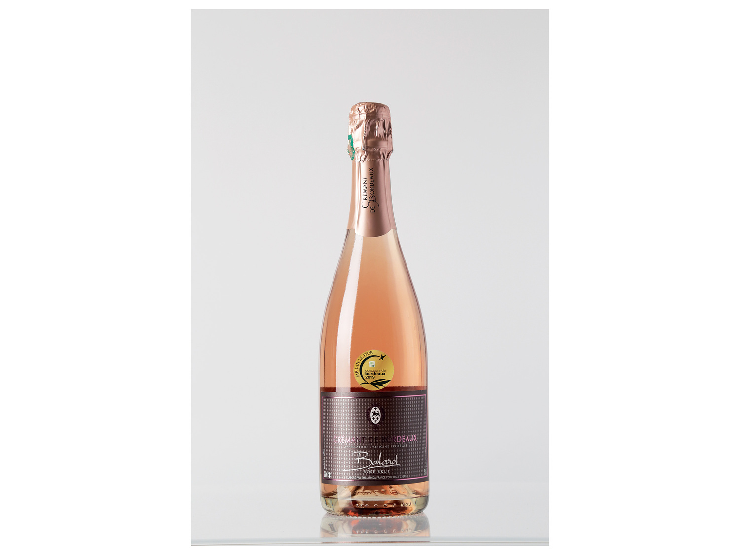 Crémant de Bordeaux brut blanc ou rosé Balard AOP chez , le prix 4.99 €
- ...