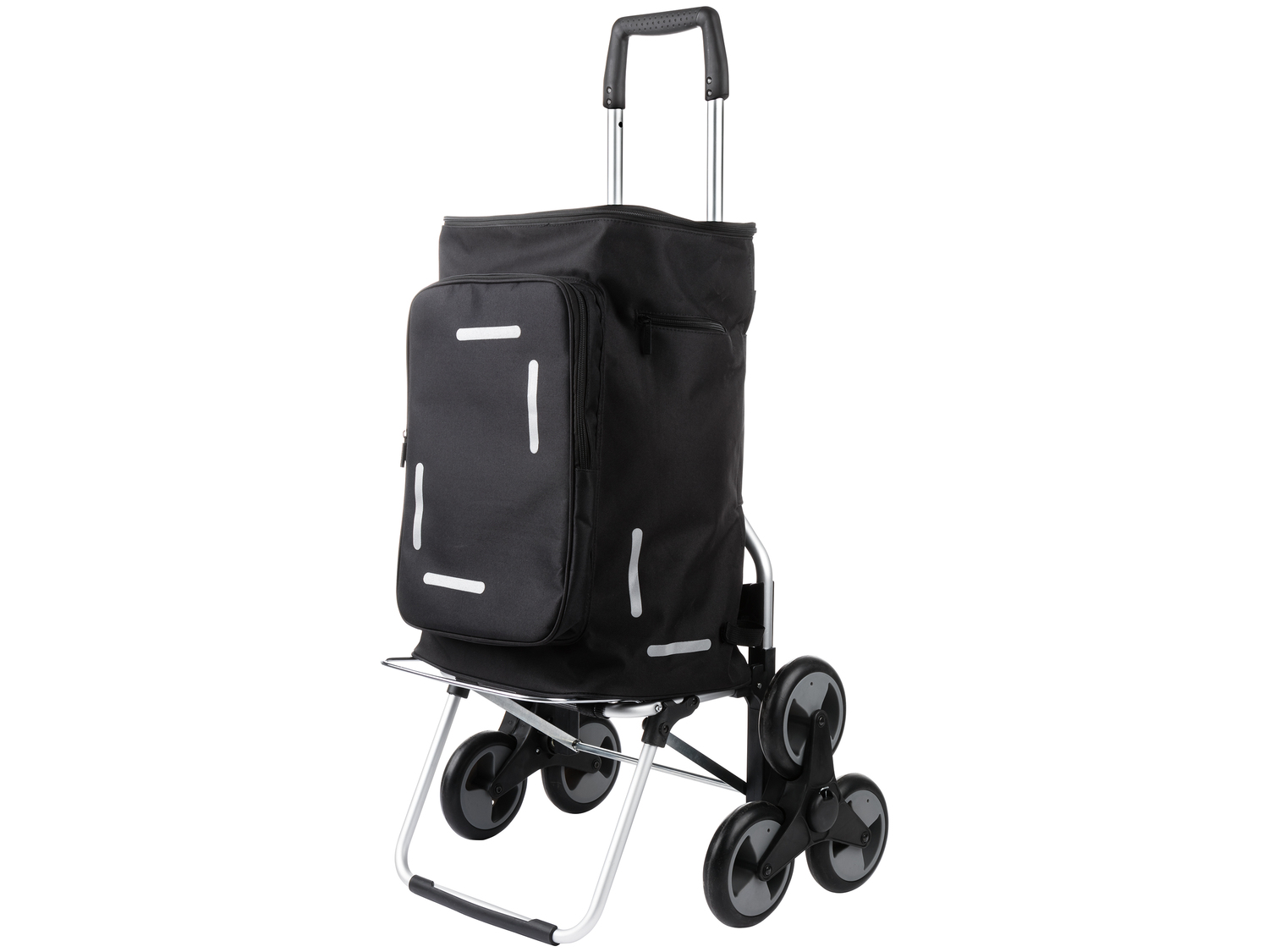 Chariot de courses , le prix 29.99 €
- Env. 50 L
- Au choix : modèle 2 roues, ...