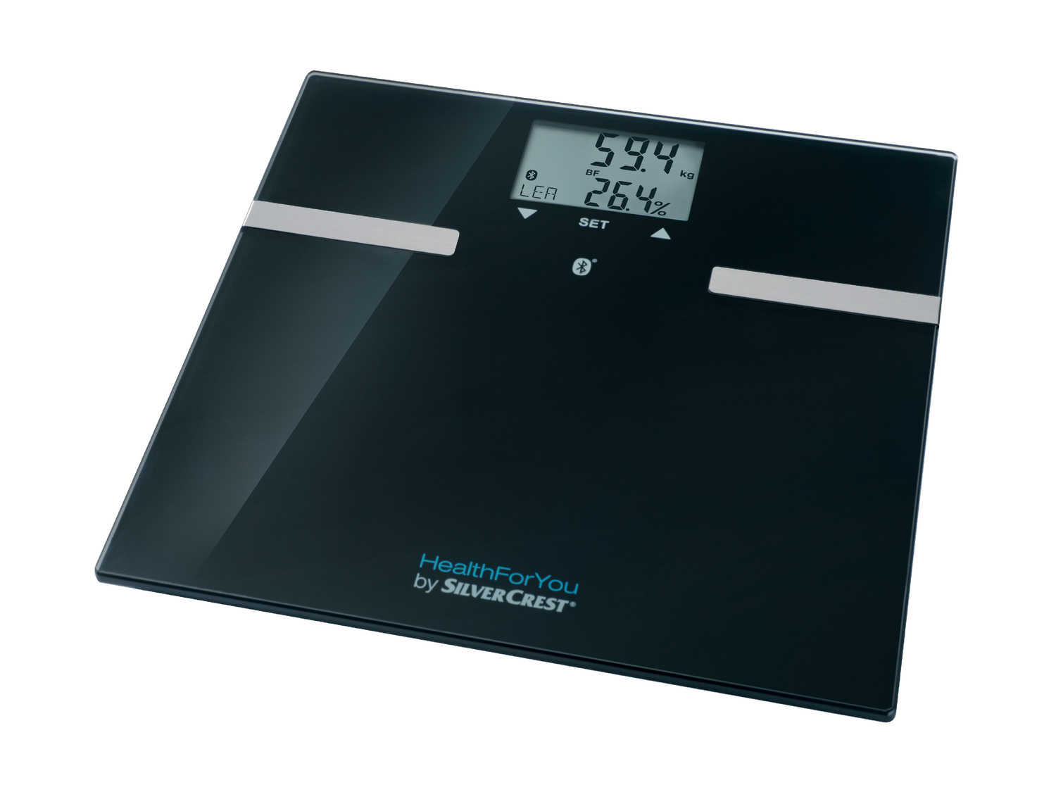 Pèse-personne impédancemètre Healthforyou, Silvercrest, le prix 19.99 €
- ...