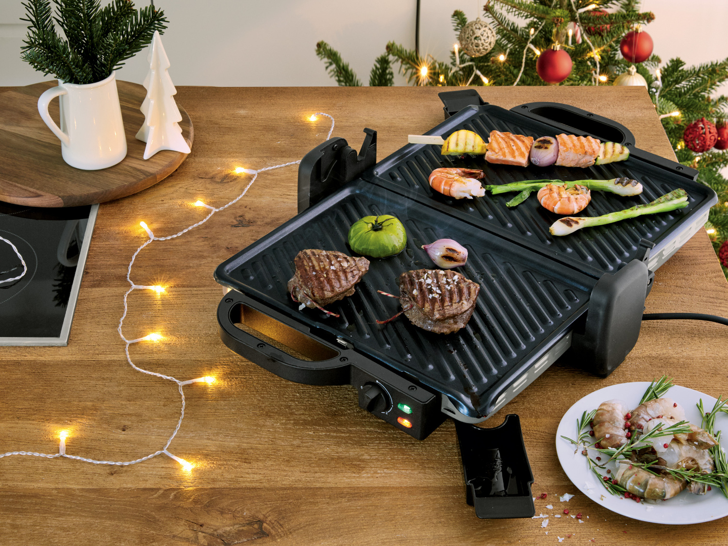 Gril multifonction , le prix 32.99 €
- Pour griller et gratiner
- Max. 1 700 ...