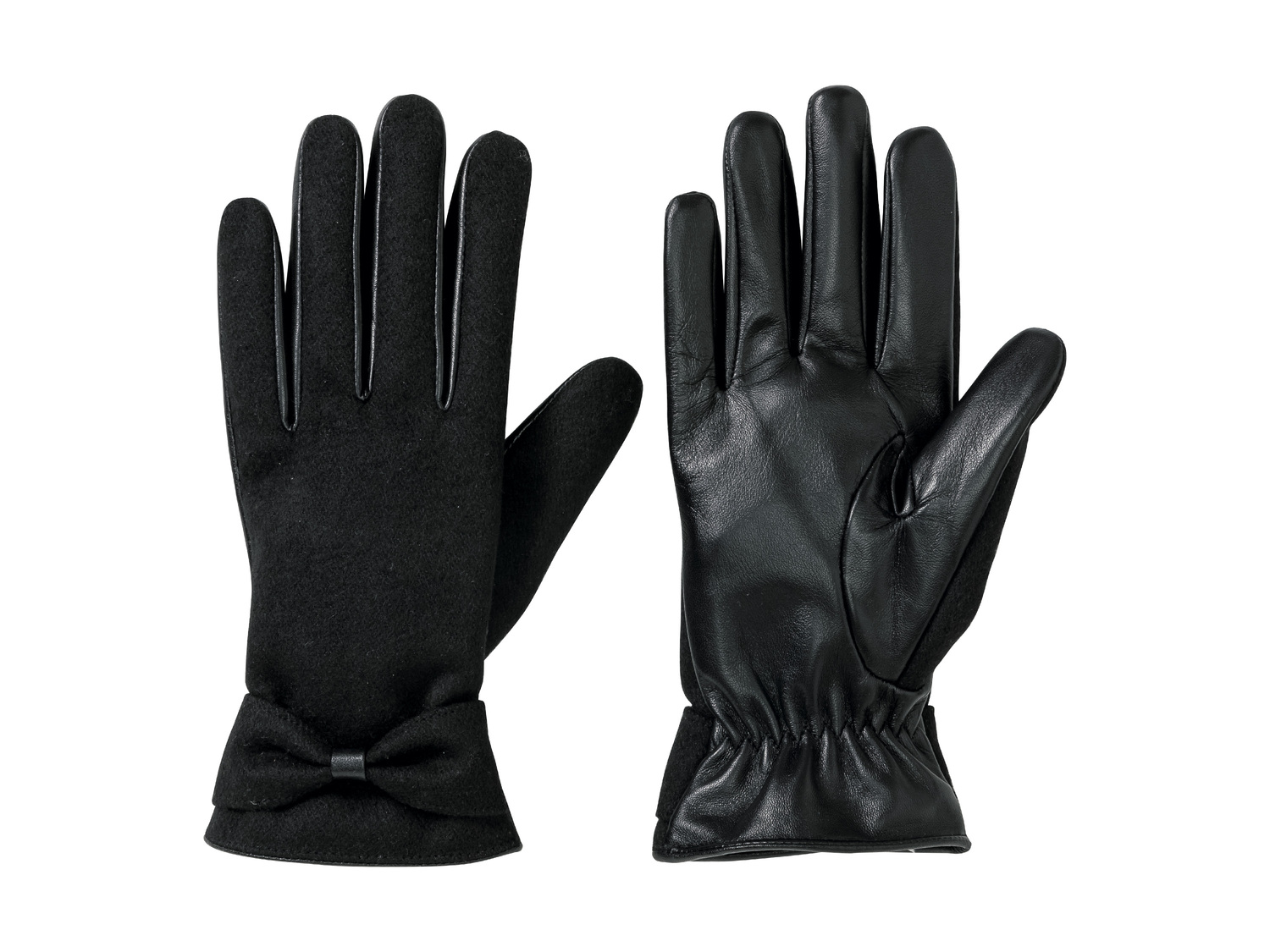Gants en cuir , le prix 12.99 €
- Au choix : en suède avec empiècements latéraux ...