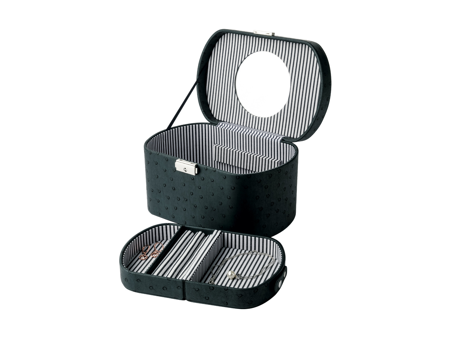 Coffret à bijoux , le prix 12.99 €
- Verrouillable – clé incluse
- Fond ...
