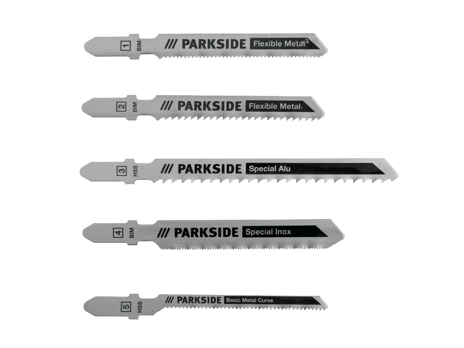 Lames de scie sauteuse , le prix 2.99 €
- Set de 5
- Au choix : métal, pour ...