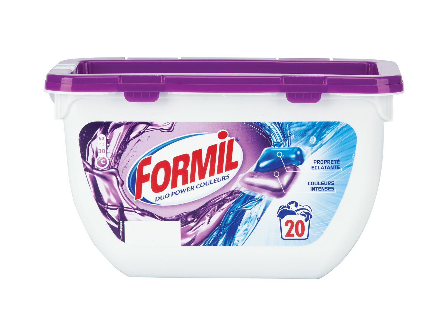 Lessive en capsules , le prix 3.79 €
- Au choix : classique ou couleurs