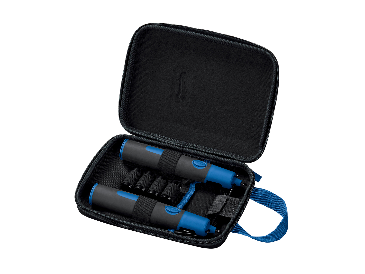 Accessoire de fitness , le prix 6.99 € 
- Au choix : corde à sauter lestée, ...