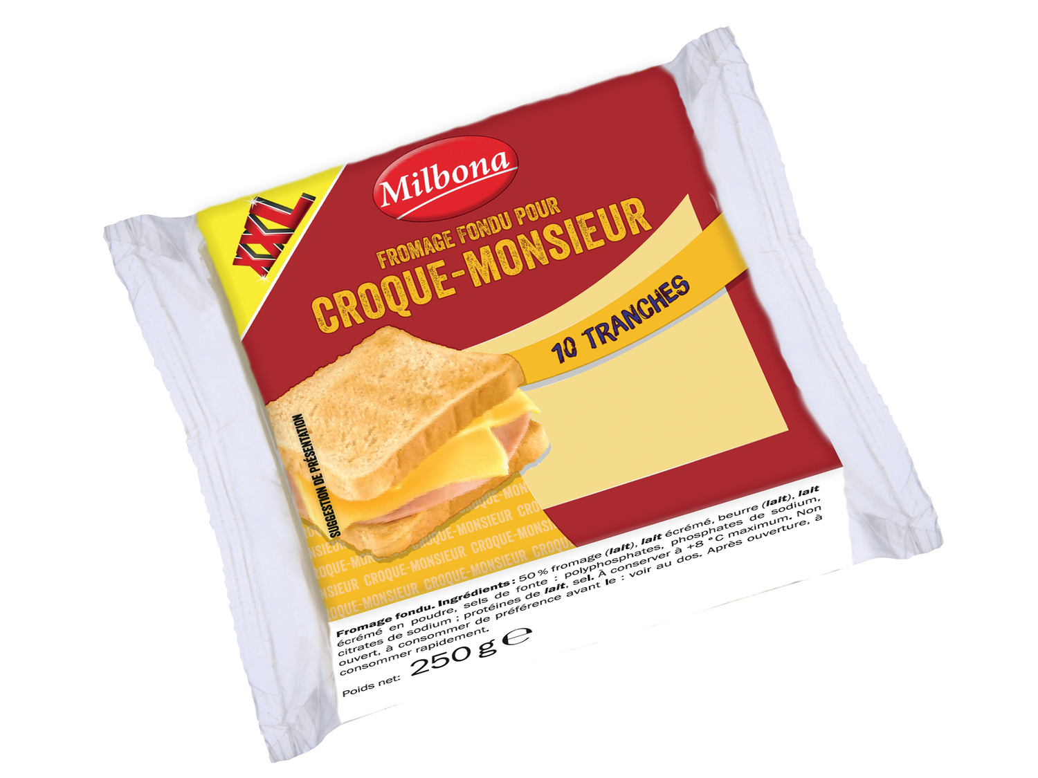 Fromage fondu , le prix 0.79 €
- En tranches
- Pour hamburger ou croque-monsieur