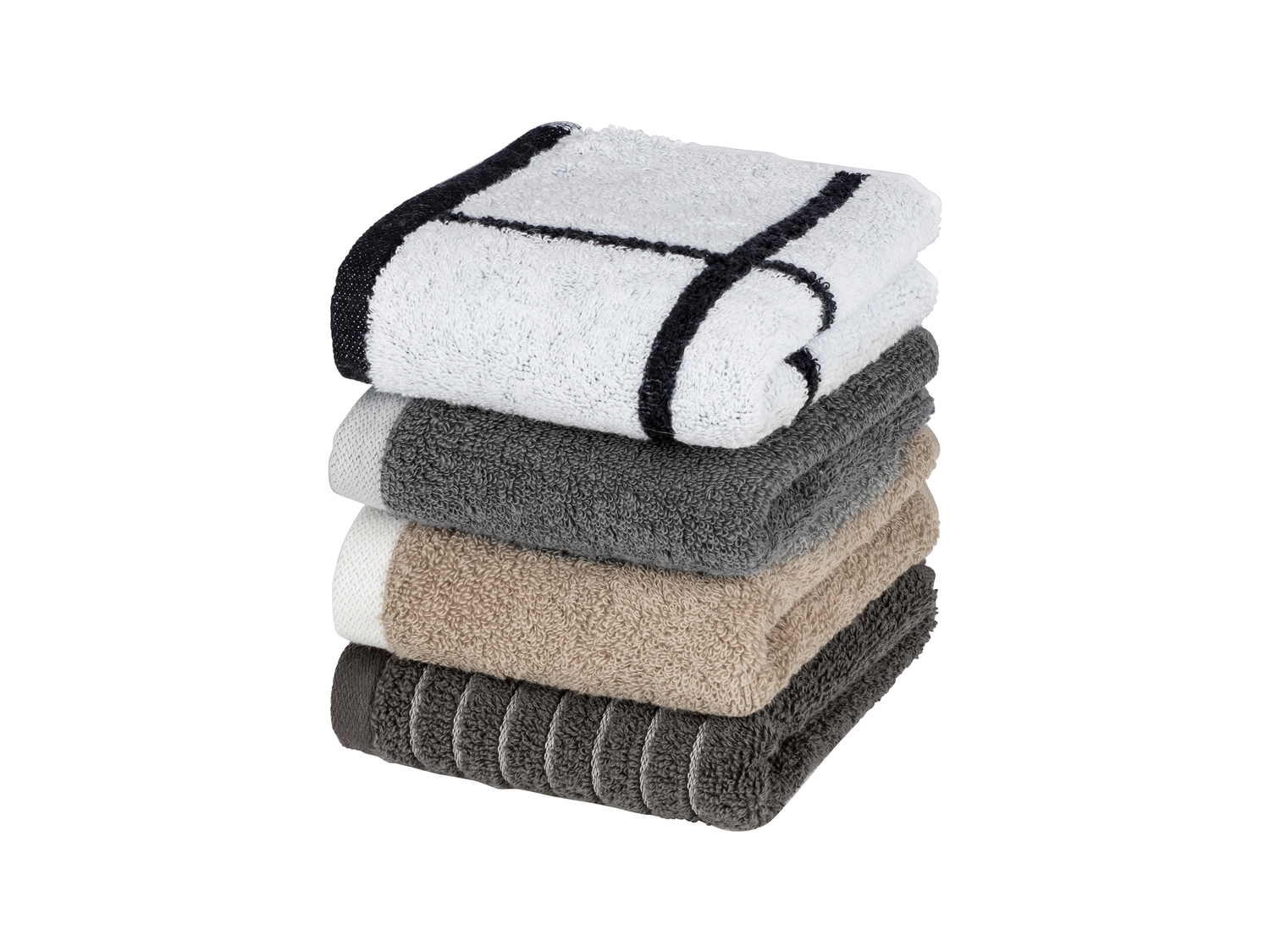 Serviettes éponges , le prix 3.99 €
- 100 % coton
- Au choix : serviettes ...
