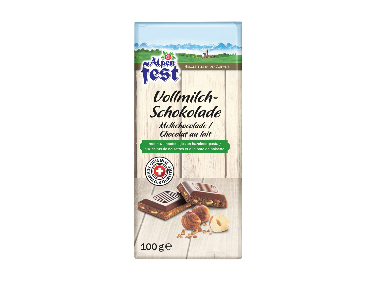 Tablette de chocolat suisse , le prix 1.19 €
- Variétés ...