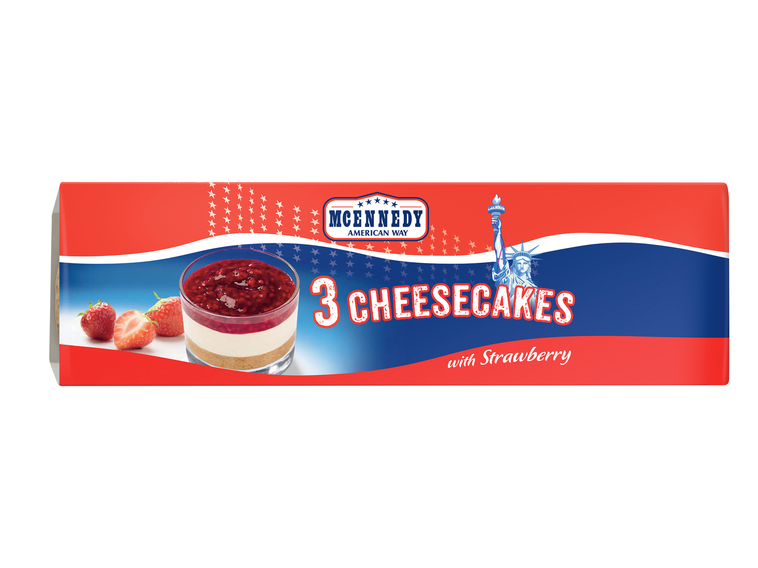 3 cheesecakes , le prix 1.89 €
- Au choix : cassis ou fraise
Caractéristiques
- ...