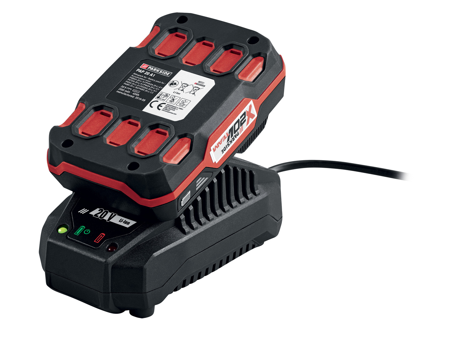 Visseuse à chocs sans fil Parkside, X20VTeam, le prix 59.99 €
- 20 V (2 Ah)
- ...