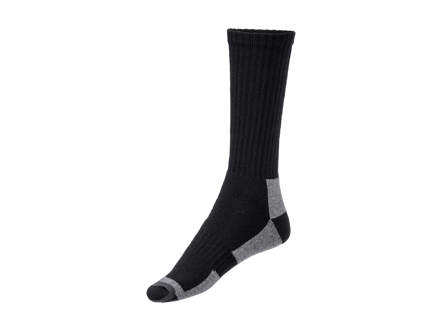 Chaussettes de travail , le prix 2.29 €
- Ex. 68 % coton, 25 % polyester, 4 ...