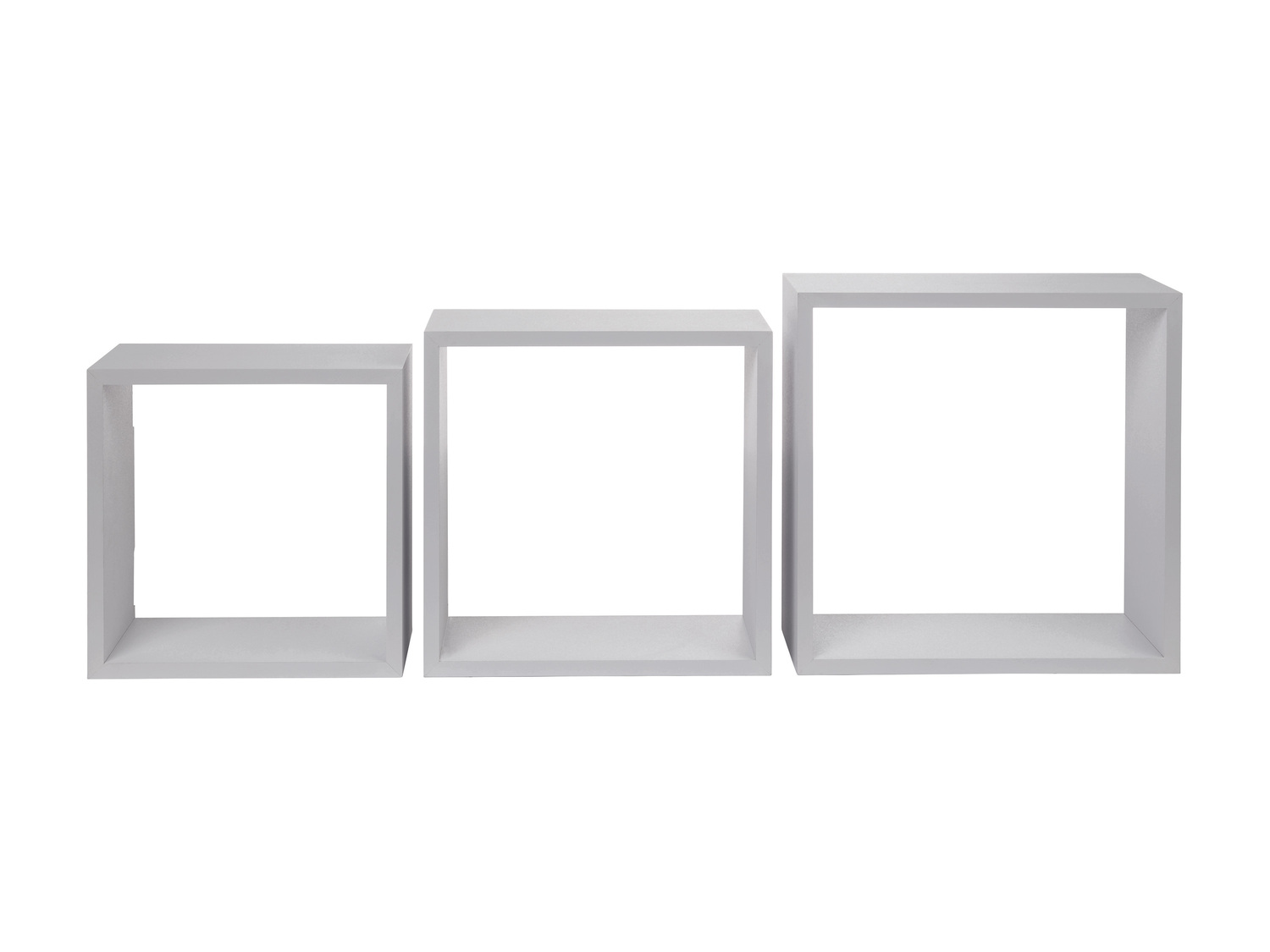 Étagères cubes , le prix 9.99 €
- Supports muraux intégrés au dos
- Set ...