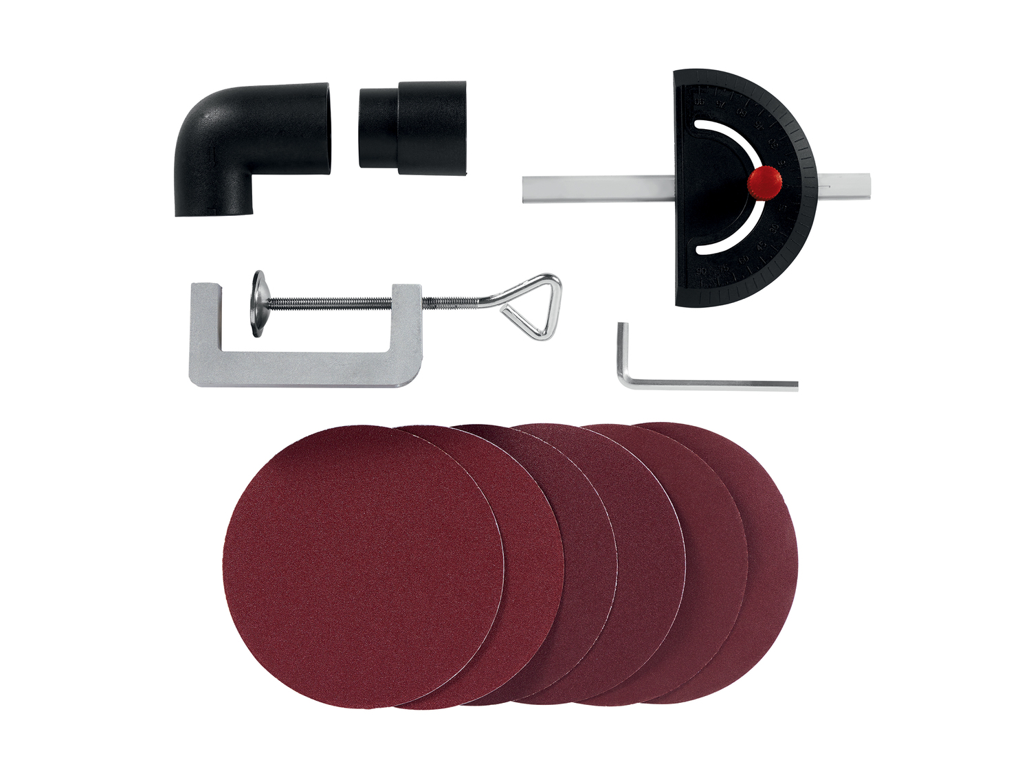 Ponceuse à disque Parkside, le prix 39.99 €
- 140 W
- Idéale pour des arêtes, ...