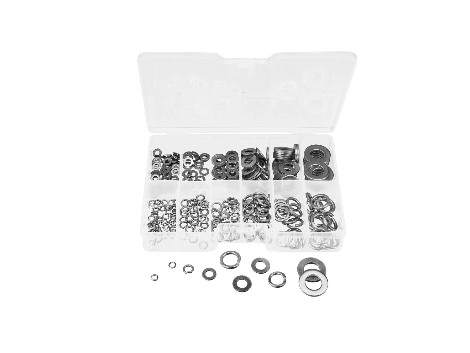 Assortiment de pièces de visserie , le prix 2.99 €
- Au choix : écrous hexagonaux, ...