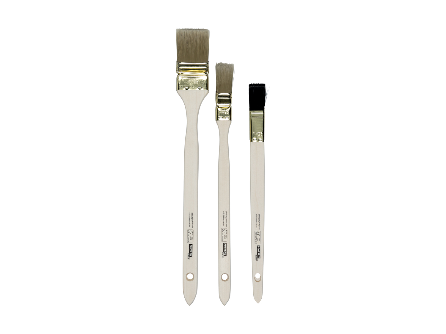Pinceaux , le prix 2.49 €
- Set de 3
- Au choix : pour l’application de peinture ...