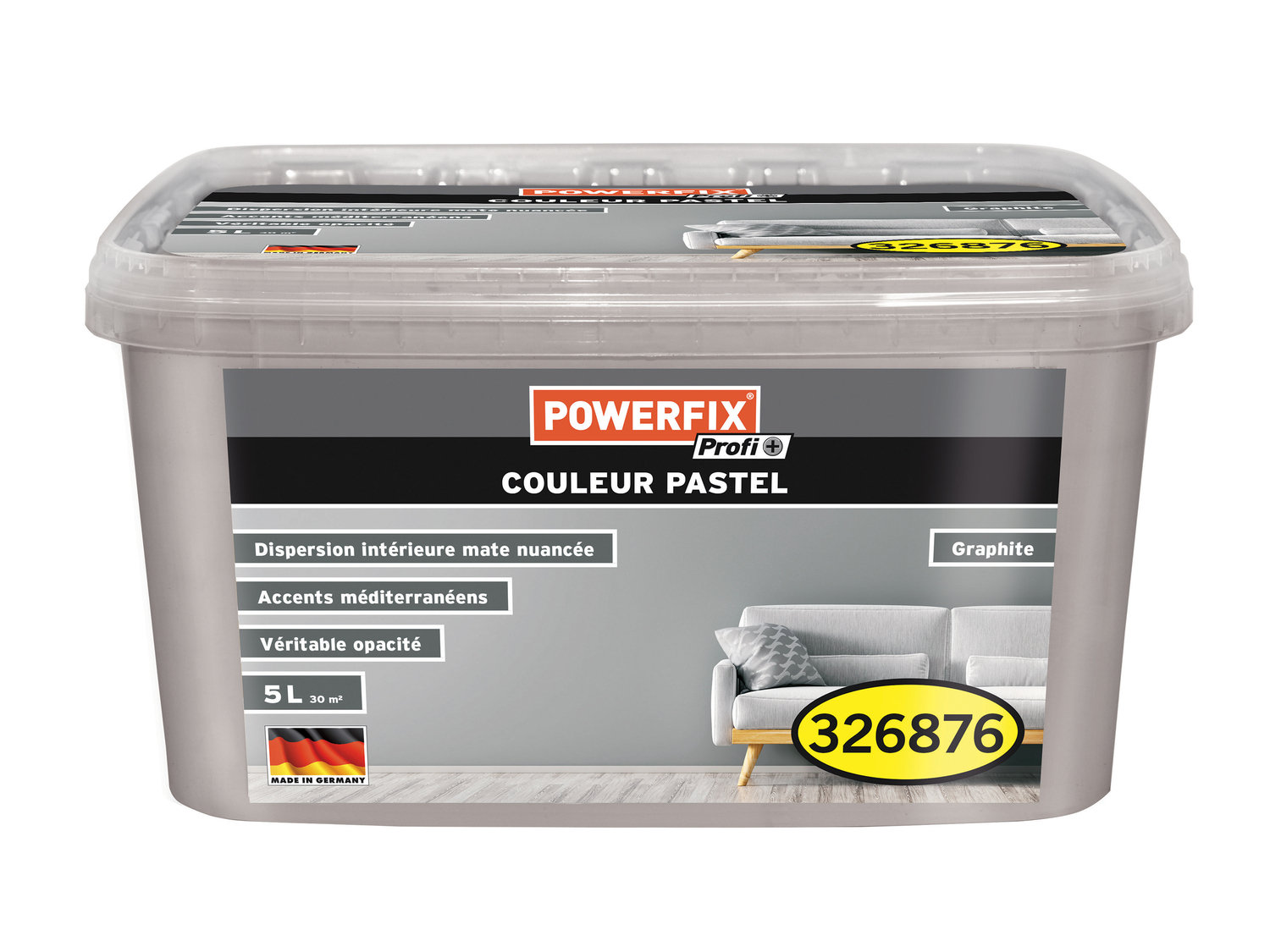 Peinture couleur pastel , le prix 9.99 €
- Env. 5 L
- Autres modèles disponibles ...