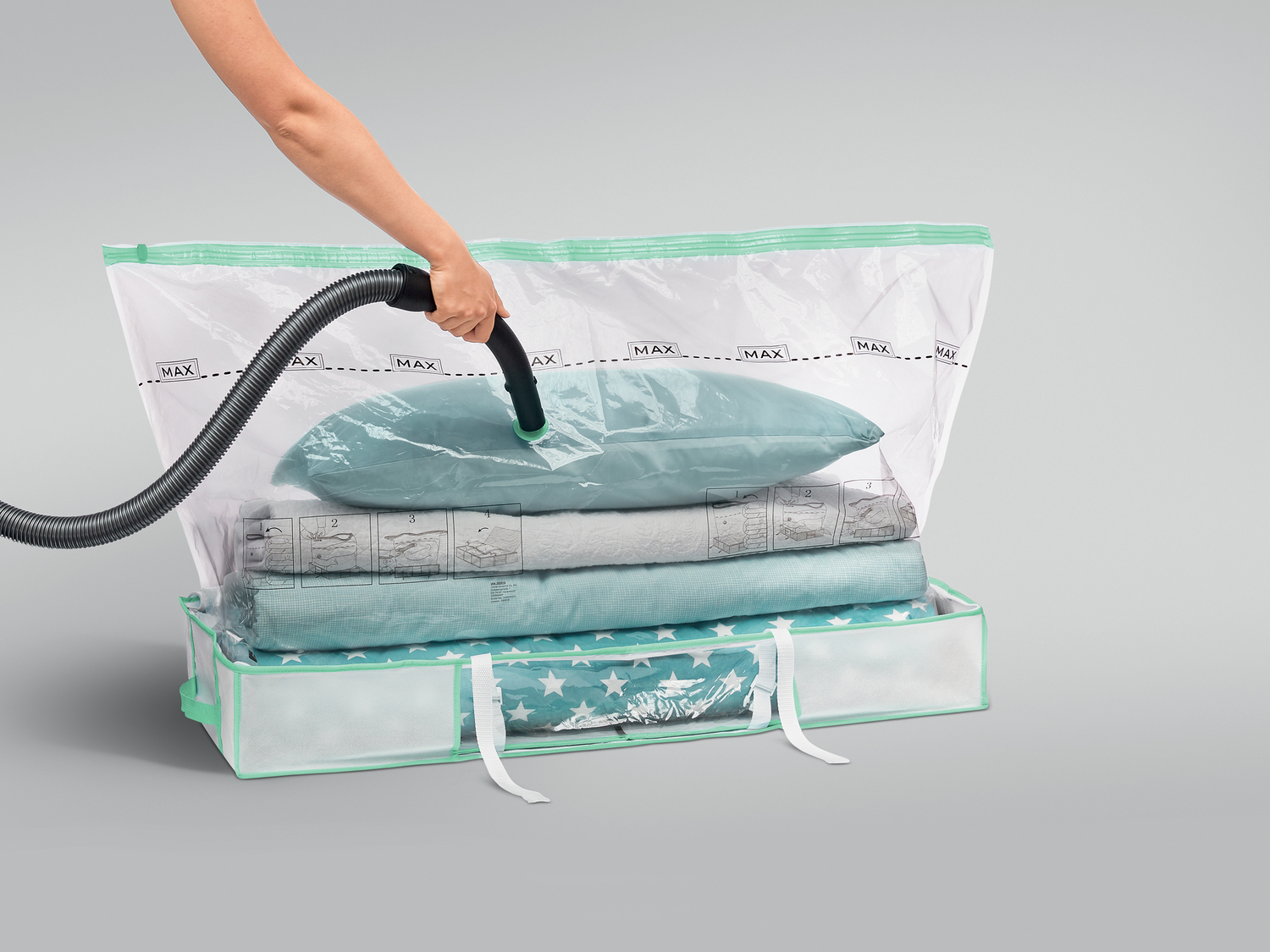 Housse de rangement sous vide , le prix 9.99 €
- Autres modèles disponibles ...