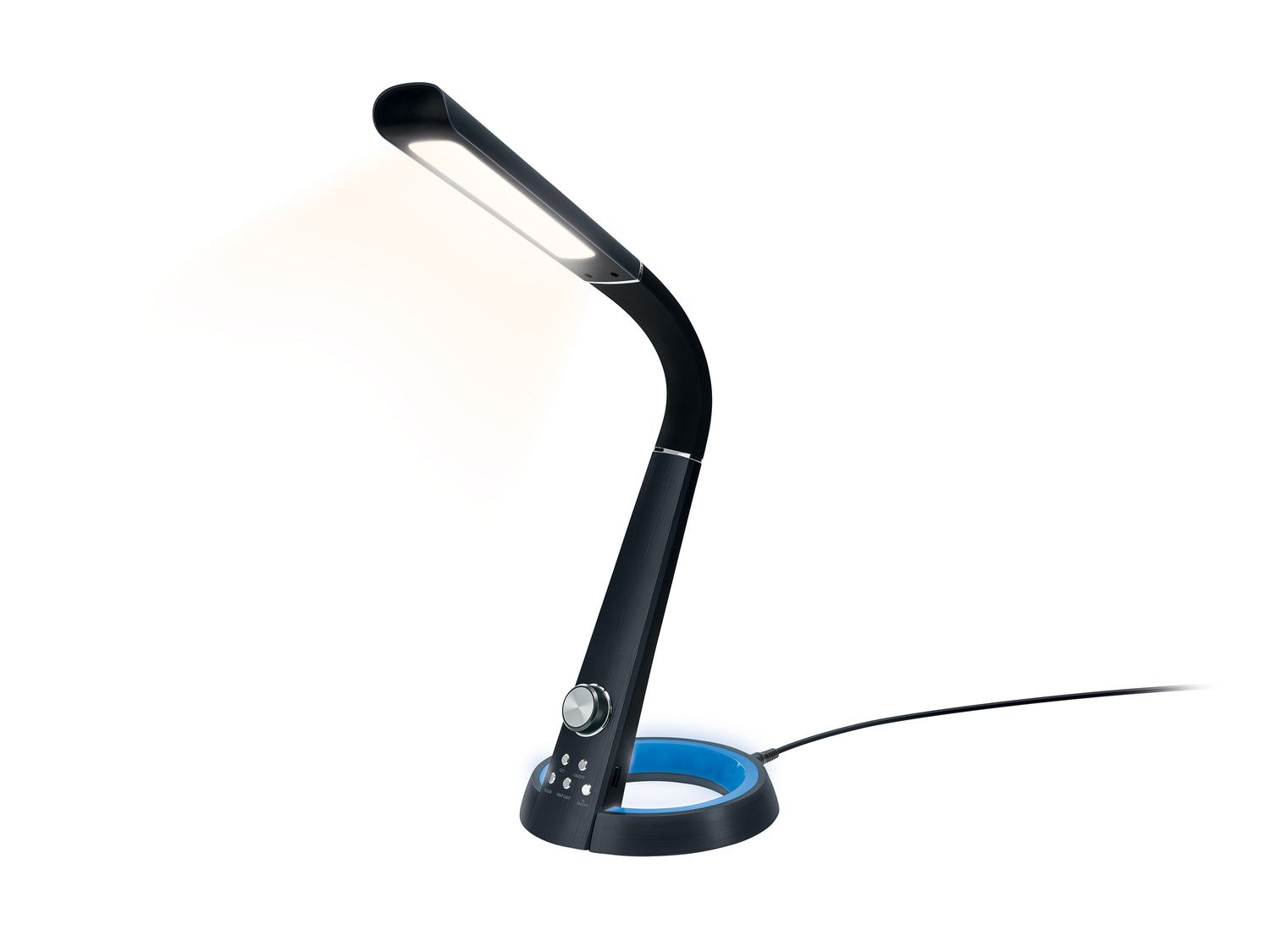 Lampe de bureau LED avec veilleuse décorative , le prix 29.99 €
- Tête d'éclairage ...