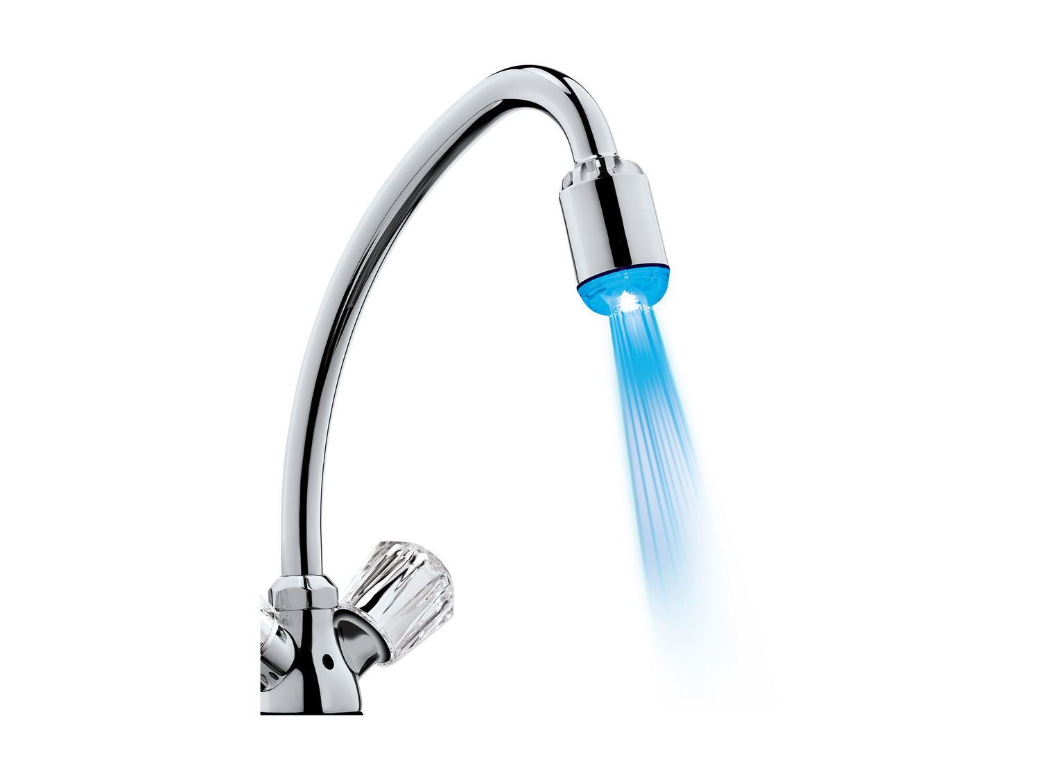 Mousseur à LED , le prix 5.99 €
- LED et sonde de température intégrées
- ...
